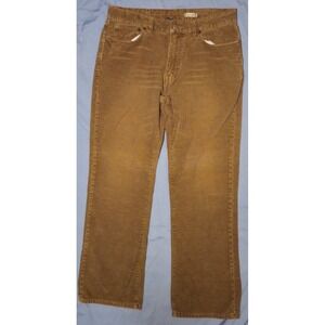 Vintage Polo Ralph Lauren Men's  Light Brown Corduroy Pants Sz 33x30